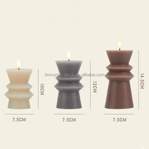 Imita la Luce delle Candele con Fiamme LED Mobili ed Effetto Tremolante con Funzione Timer - Product Image 2