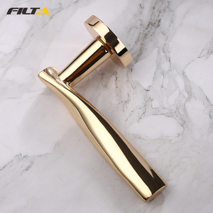 Filta High-End Deurklink Massief Messing Geborsteld Messing Deursloten En Handgrepen - Product Image 6