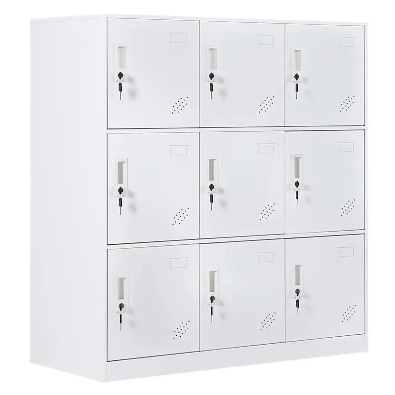 9 12 15 18 Cửa Lưu Trữ Tủ Khóa Điện Thoại Locker Phòng Tập Thể Dục Locker Kim Loại