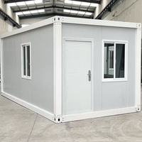 Maison préfabriquée à assemblage rapide, bureau modulaire préfabriqué, logement portable pour personnel, projet de construction de bâtiments, cabane