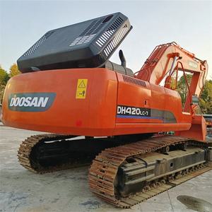 Excavateurs DH420LC-7 Doosan d'occasion originaux de la Corée en bon état grandes pelles sur chenilles 42t pelle rétrocaveuse DH420 à vendre - Product Image 2