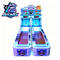 Nouvelle Machine de Bowling d'Arcade à Monnayeur pour Enfants 2026, Jeu de Bowling LED 2 Joueurs avec Récompenses pour Centres Commerciaux et Parcs d'Attractions