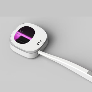 2025 New Portable Mini Travel <b>Toothbrush</b> <b>Sanitizers</b> Box Home Bathroom Wall-mounted <b>Toothbrush</b> Cleaner Holder - Product Image 2