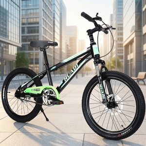 Mini Vélo Tout-Terrain à Disque avec Amortisseur, Pneus Larges, Selle Réglable, 20 Pouces, Vélo de Course en Montagne KB-01 - Product Image 1