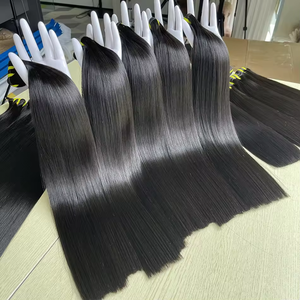 Cheveux vierges cambodgiens Mink en gros pour revendeurs, mèches de cheveux alignées avec les cuticules, non traitées, 100 % cheveux humains bruts cambodgiens - Product Image 2