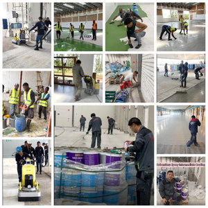 Peinture de revêtement de sol époxy décorative à base de quartz, sans solvant, bicomposante, pour garages intensément utilisés, parkings et ateliers de réparation automobile - Product Image 4