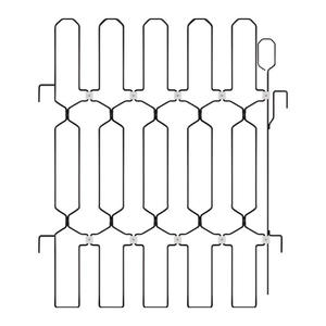 Barrière <span class=keywords><strong>pour</strong></span> animaux de compagnie moderne en métal extensible et rétractable - Barrière <span class=keywords><strong>pour</strong></span> chat/<span class=keywords><strong>chien</strong></span>, protection d'escalier intérieure/extérieure <span class=keywords><strong>pour</strong></span> la maison - Product Image 3