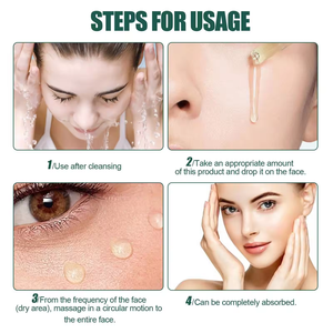 Sérum Éclaircissant Visage Bio Ouhoe Sérum Éclaircissant pour le Visage Anti Canthus Nasolabial Personnalisé de Marque Privée - Product Image 5