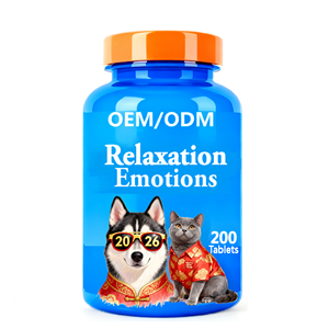Vente directe usine : Comprimés AINA <span class=keywords><strong>pour</strong></span> le soutien immunitaire des chiens et des chats – L-Théanine, extraits de magnolia, vitamines et minéraux – Action rapide - Product Image 1