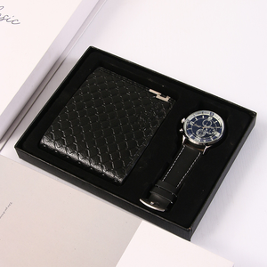 HBC 2026 Juego de Regalo Empresarial Personalizado Hecho <span class=keywords><strong>a</strong></span> <span class=keywords><strong>Mano</strong></span> en Cuero PU <span class=keywords><strong>para</strong></span> Hombre: Reloj, Cartera y Cinturón - Regalo <span class=keywords><strong>para</strong></span> <span class=keywords><strong>el</strong></span> Dí<span class=keywords><strong>a</strong></span> <span class=keywords><strong>del</strong></span> <span class=keywords><strong>Padre</strong></span> o San Valentín - Product Image 5