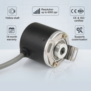 Encodeur optique rotatif industriel RCC38H, arbre semi-creux de 38 mm, 1024PPR pour machine à broder - Product Image 2
