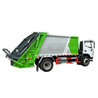 Camion Compattatore per Rifiuti con Caricamento Posteriore da 12 Metri Cubi Dongfeng Forland per Raccolta Rifiuti Urbani e Rurali