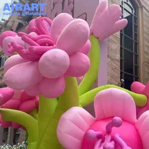 Ballon <span class=keywords><strong>géant</strong></span> gonflable en forme de fleur pour événements floraux, festivals et galeries, modèle de plante gonflable pour publicité et activités de jardinage - Product Image 5