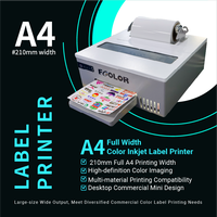 Imprimante d'étiquettes couleur en rouleau A4 ZYJJ LP800 avec tête d'impression originale L805, encre pigmentée 6 couleurs et système d'encre continue (CISS) pour impression d'autocollants