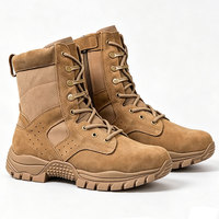 Bottes de combat Yakeda, bottes tactiques pour hommes, bottes tactiques durables en daim, chaussures de randonnée tactiques, bottes de désert pour l'extérieur
