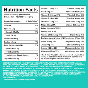 Rich Mocha Meal Replacement Powder with High Proteinmeal Replacement Longer Helps Keep You Fuller Blend Loss Hunger Satisfying - Product Image 2