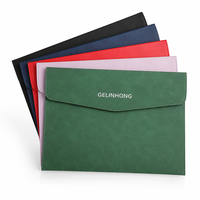 Carpeta Portadocumentos de Cuero PU A4 con Logotipo Personalizado, para Oficina, Negocios, Conferencias, Regalo Promocional Corporativo