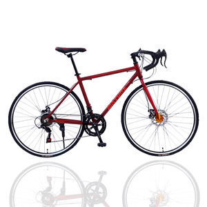 Bicicletta da corsa 700 c bici da strada in lega di alluminio <span class=keywords><strong>con</strong></span> sistema di freno a disco - Product Image 1