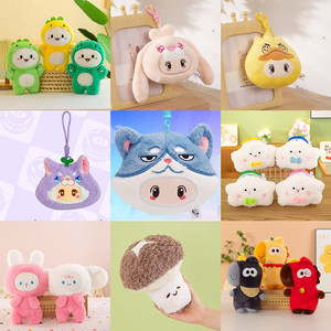 Peluches de Capibara con Logotipo <span class=keywords><strong>M</strong></span> de 8 Pulgadas, Juguetes de Peluche Suaves y Lindos de Dibujos Animados, Muñecos de Animales de Peluche, Juguetes de Peluche Personalizados - Product Image 2