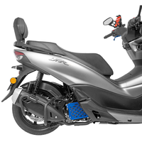 Siège de moto en cuir artificiel imperméable en mousse PU 2 places, coussin de siège de moto, fabricant de sièges de moto pour UFR150