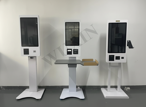 Stand Self Service Touch PC Kiosk Touch Totems Android Kiosk Borne De <strong>Commande</strong> Self Service Payment Token Number Machine - Product Image 5