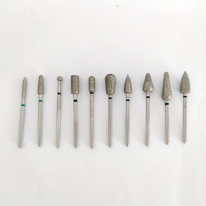 Ensemble de fraises diamantées pour dentisterie, 10 pièces par boîte, pour préparation, polissage et meulage des dents, pour usage dentaire - Product Image 3