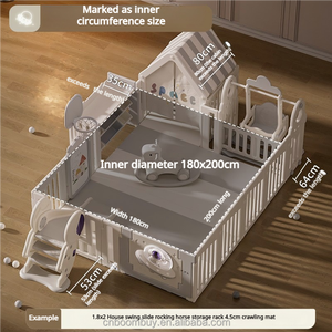 Recinto per Bambini Pieghevole da Interno, Grande Box Portatile in Rete per Bambini - Product Image 2