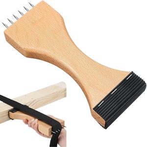 Tensor de Cintas de Madera Sólida con Dientes Metálicos para Reparación de Tapicería de Muebles - Product Image 1