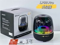 Haut-parleur LED LP90 Pro 120W, haut-parleur transparent RGB, haut-parleur de basses 8000mAh