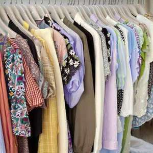 Vestido de Moda para Mujer, Marca QZ-076, Otro Material, Estampado Rosa y Lila, Origen China - Product Image 6