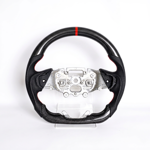Volante de Fibra de Carbono para Ford Everest, Configuración Seleccionada con Centro Abierto FEV22CF - Product Image 1