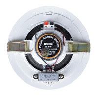 5 pouces PA haut-parleur 100V 3W/6W 8ohm impédance systèmes de plafond commerciaux pour Restaurants écoles centres commerciaux bureaux