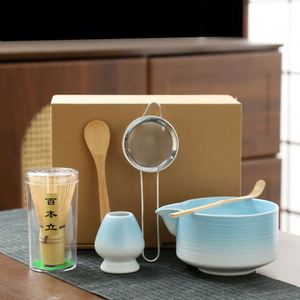 Vintage Kiln-Glazed Japanese Matcha <b>Set</b> Bamboo <b>Tea</b> Whisk Song Dynasty <b>Tea</b> <b>Set</b> Include Ceramic Matcha Bowl and Whisk Holder - Product Image 3