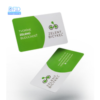Wasserdichte 13,56 MHz bedruckbare Tintenstrahl-PVC einfarbige RFID-NFC-Karte für die Sicherheit der Hotel-Zugangskontrolle