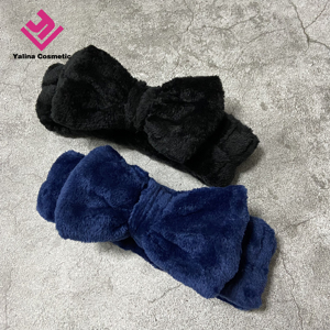 Newest Adjustable Women Simple Candy Color Beauty Makeup <strong>Toweling</strong> Soft Salon <strong>SPA</strong> <strong>Facial</strong> Headband - Product Image 3