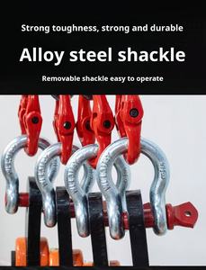 ที่หนีบจานยกโซ่ขนาด1-5ตันพร้อมโซ่สลิงยกแบบแนวนอนป้องกันการลื่น - Product Image 5