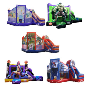 Castillo Inflable de PVC de Grado Comercial con Diseño de Camioneta Monstruo con <span class=keywords><strong>Llamas</strong></span>, 4mx4mx4m, Capacidad de 500KG, Fácil de Instalar - Product Image 6
