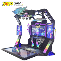 Machine de danse musicale grand format pour centre de jeux, équipement de divertissement pour adultes, machine de jeu à monnayeur pour parc d'attractions