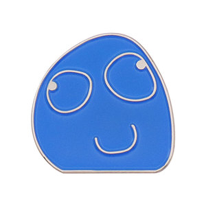 Vente en gros Conception personnalisée Alliage de zinc Métal émail Broche sans tasse Forme et couleur Style japonais Technique d'estampage - Product Image 1