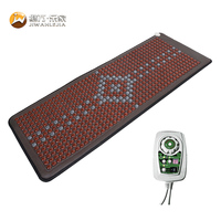 Accessoire de matelas chauffant en pierre d'acajou somptueux Jiwan Lejia pour centre de bien-être professionnel et commercial