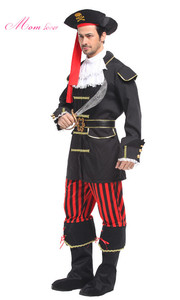 Halloween uniforme fiesta vestido de lujo <span class=keywords><strong>adulto</strong></span> fácil hombre <span class=keywords><strong>pirata</strong></span> <span class=keywords><strong>disfraz</strong></span> para hombres Cosplay - Product Image 6