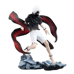 Figuras de acción de Tokyo Ghoul, modelo de colección de Anime japonés en 3D, regalos de cumpleaños y Navidad, Mini juguete Kawaii para niños