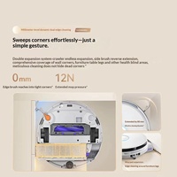 Robot Vacuum Cleaner Yunji J6 Motor Tanpa Sikat Daya Hisap 3000Pa Pencuci Lantai dengan Sistem Air Langsung All-in-One Menyapu Mengepel Otomatis
