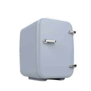 Vente flash réfrigérateur miniature pour cosmétiques et soins de la peau rétro coloré personnalisé portable AC DC 4L - Product Image 1
