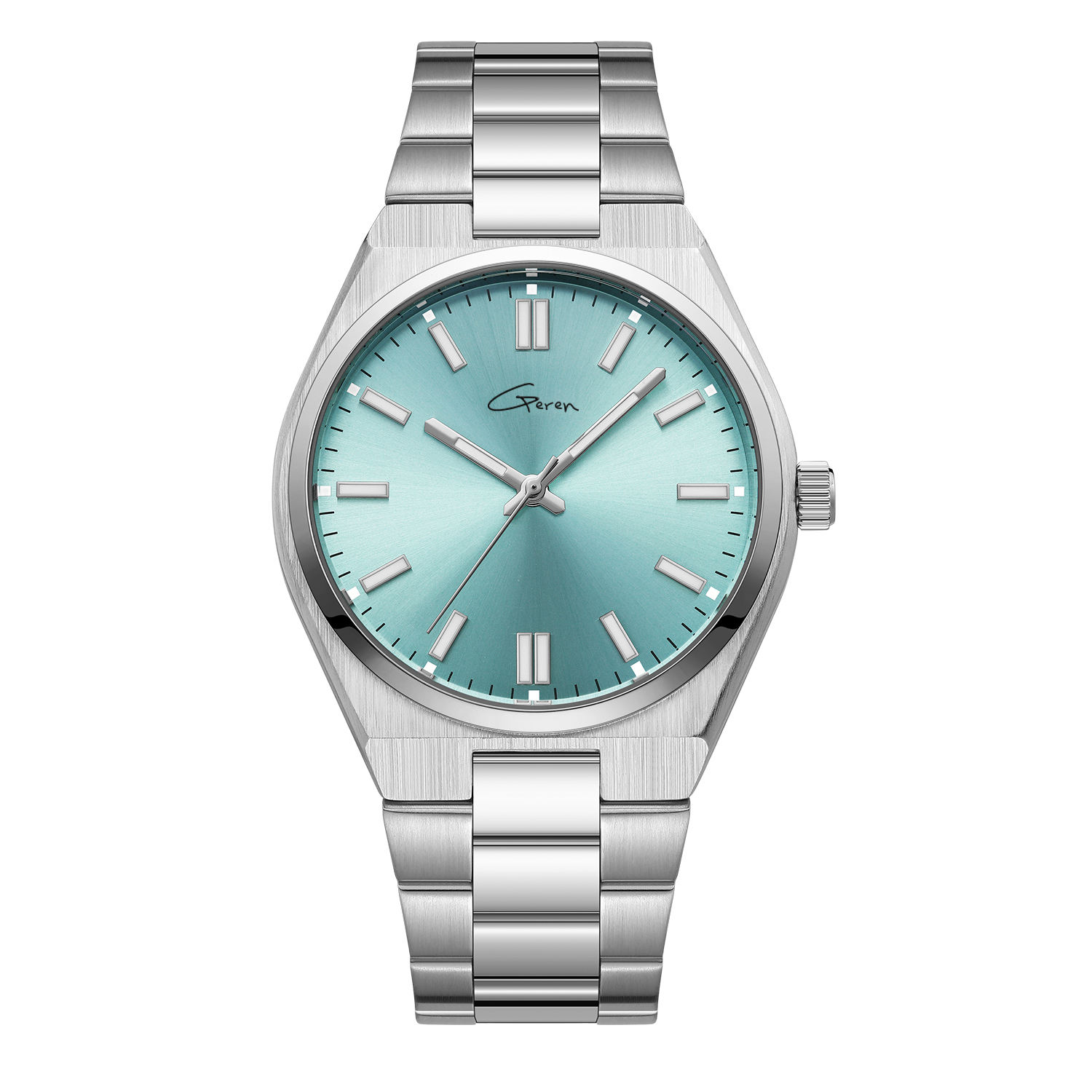 ice blue color watch