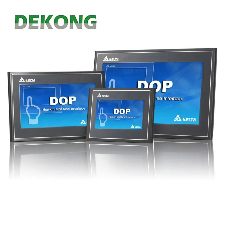Delta touch screen hmi-intervalos da máquina humana DOP-103BQ DOP-107BV DOP-110CS