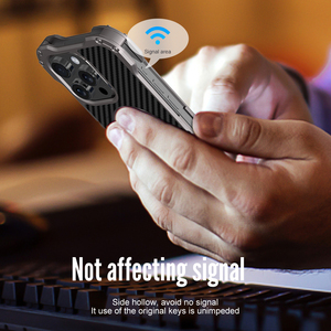 Nueva Funda Protectora para Cámara con Carga Inalámbrica Magnética de Fibra de Carbono y Aluminio para iPhone 16 Pro Max 14 13 12 15 - Product Image 6