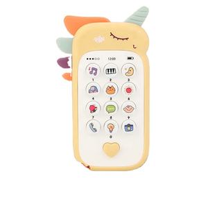Juguete Educativo Multifuncional para Niños, Simulación de Aprendizaje, Mordedor Suave, Sonido, Música para Bebés, Teléfono Móvil de Juguete para Niños - Product Image 1