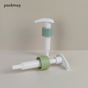 New large-curve 33/410 lotion <b>pump</b>, frosted plastic press <b>pump</b> head for <b>shampoo</b> and body wash, external <b>pump</b> - Product Image 4