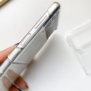 Funda Transparente y Minimalista Anticaídas Ultrafina para Teléfono con Pantalla Plegable para Hombre y Mujer, Compatible con <span class=keywords><strong>Samsung</strong></span> Zflip5 Zflip7 <span class=keywords><strong>Zfold</strong></span> 6 - Product Image 3